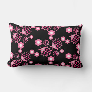 Kids Coccinellidae ladybug Lumbar Pillow