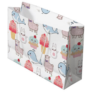 Kids colorful Cartoon Kawaii Large Gift Bag