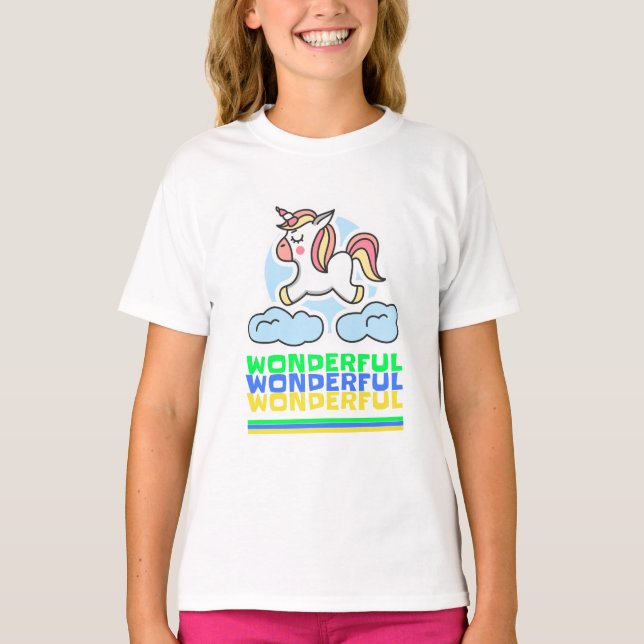 KIDS colorful-t-shirt-design  T-Shirt (Front)