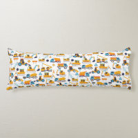 Kids Construction Dump Trucks Vehicle Pattern