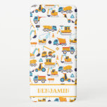 Kids Construction Dump Trucks Vehicle Personalized Samsung Galaxy S10  Case<br><div class="desc">Kids Construction Dump Trucks Vehicle Personalized Samsung Galaxy Case. Also available for all iPhone X and up and Samsung Galaxy S10. Featuring hand-drawn construction trucks. (Trucks designed by syarifahbrit)</div>