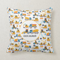 Kids Construction Dump Trucks Vehicle Personalized