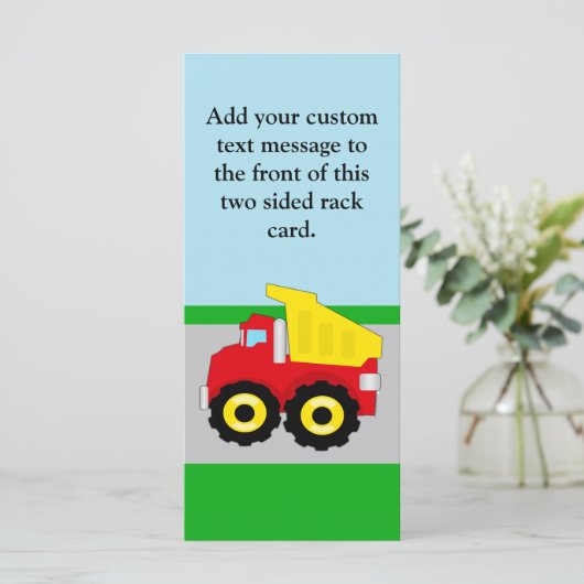 Kids Construction Dumptruck (Standing Front)