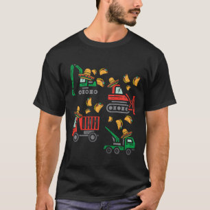 Kids Construction Truck Bulldozer Cinco De Mayo Ki T-Shirt