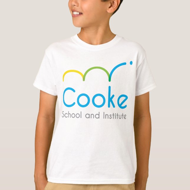 KIDS Cooke Long-Sleeve Shirt, White T-Shirt (Front)