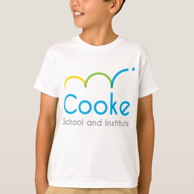 KIDS Cooke T-Shirt, White T-Shirt (Front)
