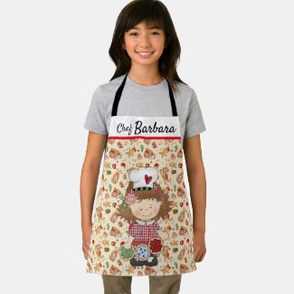 Kids Cookie All-Over Print Apron