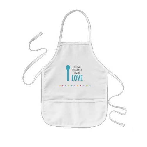 Kids Cooking Quote Apron