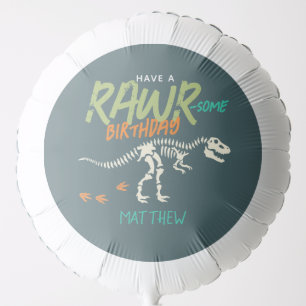 Kids Cool Dinosaur Dig Boys Birthday Balloon