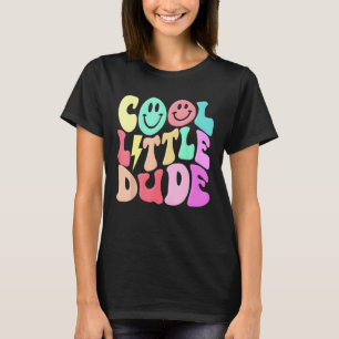 Kids Cool Lilu2019 A Dude Groovy  Baby Shower Baby T-Shirt