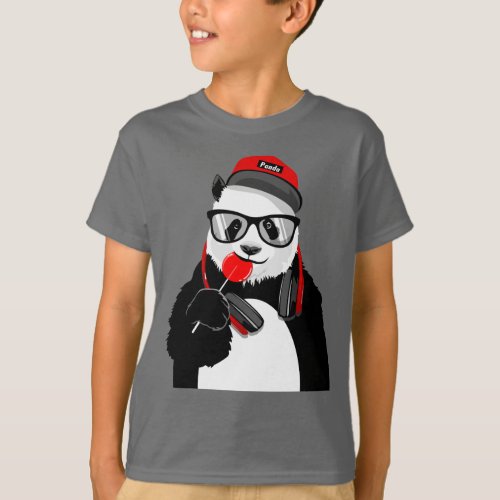 Kids Cool Panda Tee