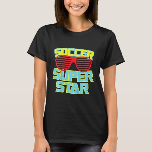 Kids Cool Soccer Stud Awesome Boy Girl Player 1 T_Shirt