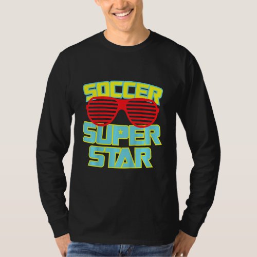 Kids Cool Soccer Stud Awesome Boy Girl Player 1 T_Shirt