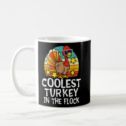 Kids Coolest Turkey In The Flock Toddler Boys Than Coffee Mug