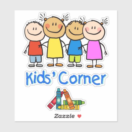 Kids Corner Sticker