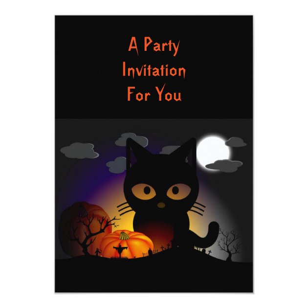 Kids Costume Halloween Party Invitation