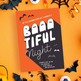 Kids Costume Halloween Party Invitation