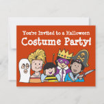 Kids Costume Party Invitations