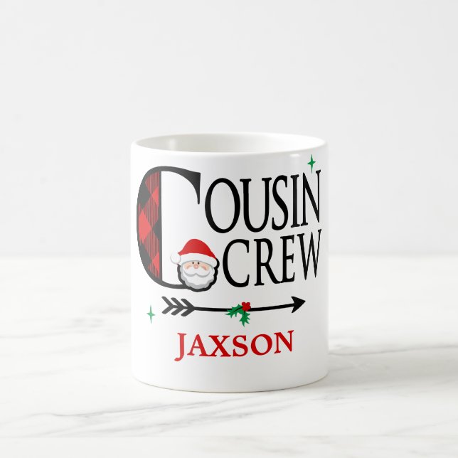 Kids Cousin Crew Christmas Santa Mug (Center)