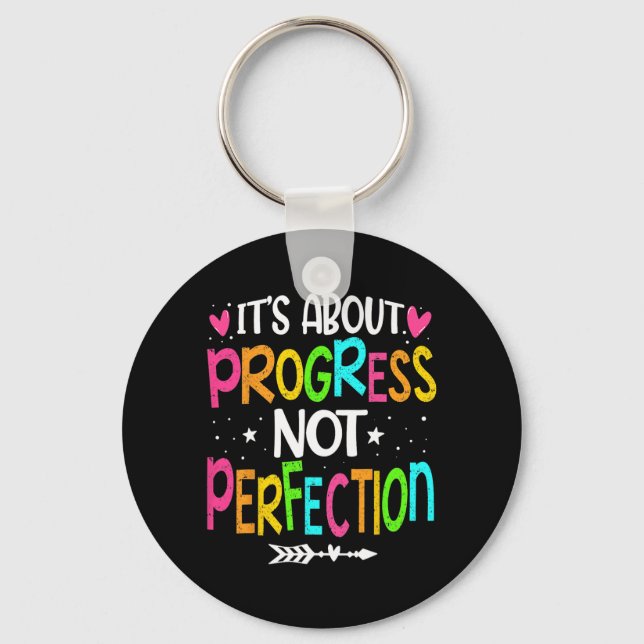 Kids Crew Staar Test Day State Testing Day Monitor Keychain (Front)