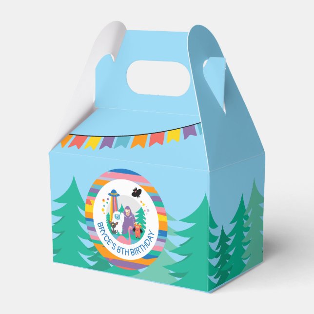 Kids Cryptid Favor Box (Front Side)