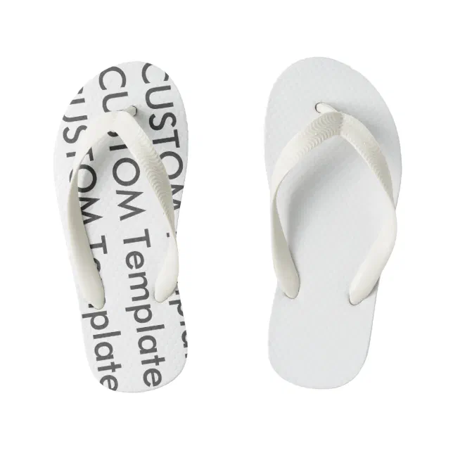 Kids' Custom Flip Flops | Zazzle