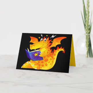 Kid's Custom Funny Baby Dragon Card