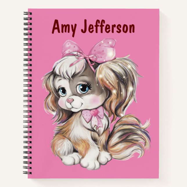 Kids Custom Sketch Notebook (Front)