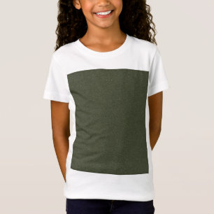 Kids' Custom T-Shirt – Moss Green Block