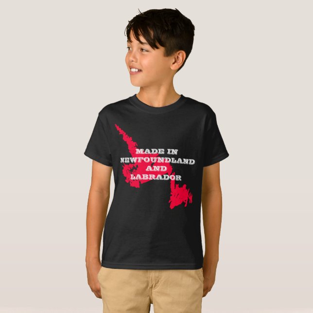 Kids Customizable Made in NFL T-shirt (Front Full)