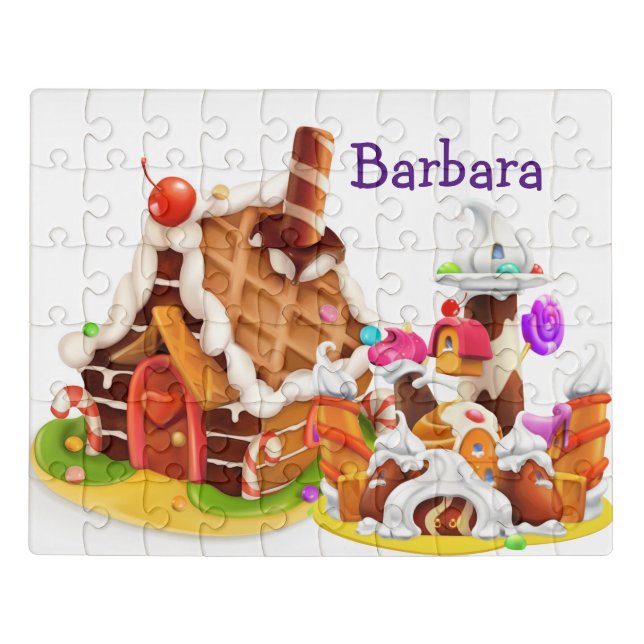 Kids Customize Candy Land  Jigsaw Puzzle (Puzzle Horizontal)