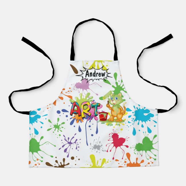 Kids Customize Crafting Apron