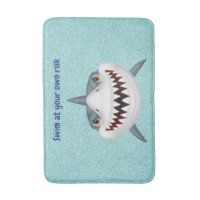 Shark Shaped Kids Bath Mat