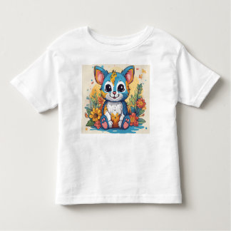 Kids Cute Animal Graphic Designer T-Shirt