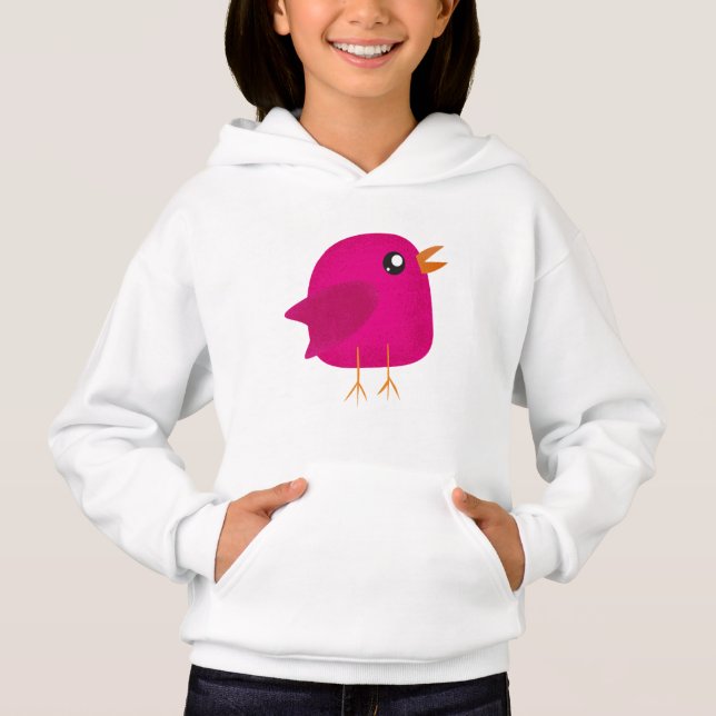 Kids cute bird  hoodie (Front)