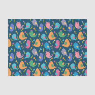 Kids Cute Birds Singing Colorful Bird Tweeting Tissue Paper