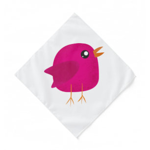 Kids cute birdy bandana