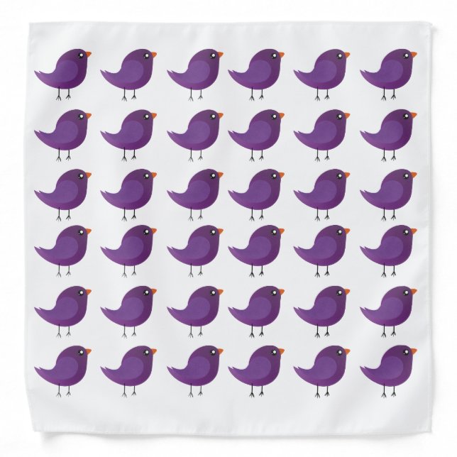 Kids cute birdy  bandana (Front)