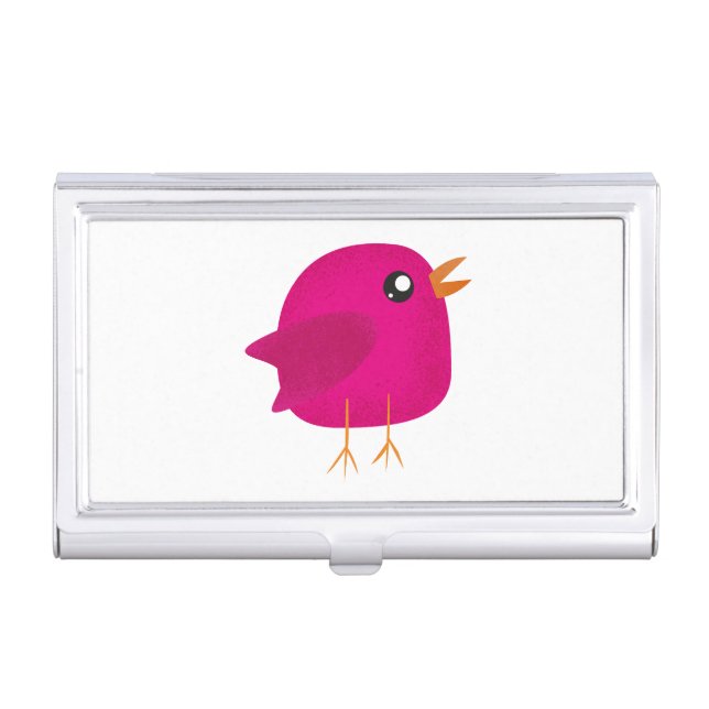 Kids cute birdy  business card case (Front)