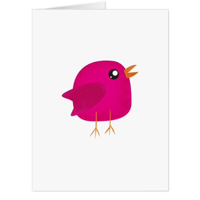 Kids cute birdy  card (Front)