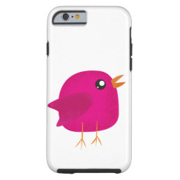 Kids cute birdy  tough iPhone 6 case
