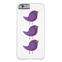 Kids cute birdy  barely there iPhone 6 case