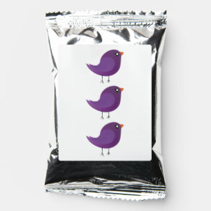 Kids cute birdy coffee drink mix