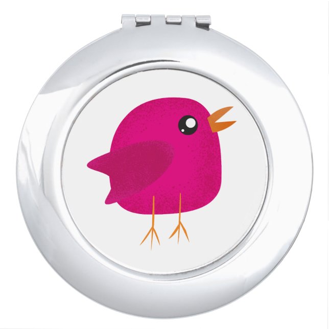 Kids cute birdy    compact mirror (Front)