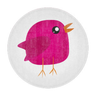 Kids cute birdy   cutting board