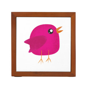 Kids cute birdy desk organizer