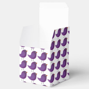 Kids cute birdy  favor boxes