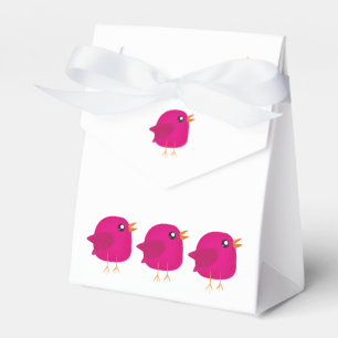 Kids cute birdy  favor boxes