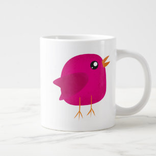 Kids cute birdy giant coffee mug