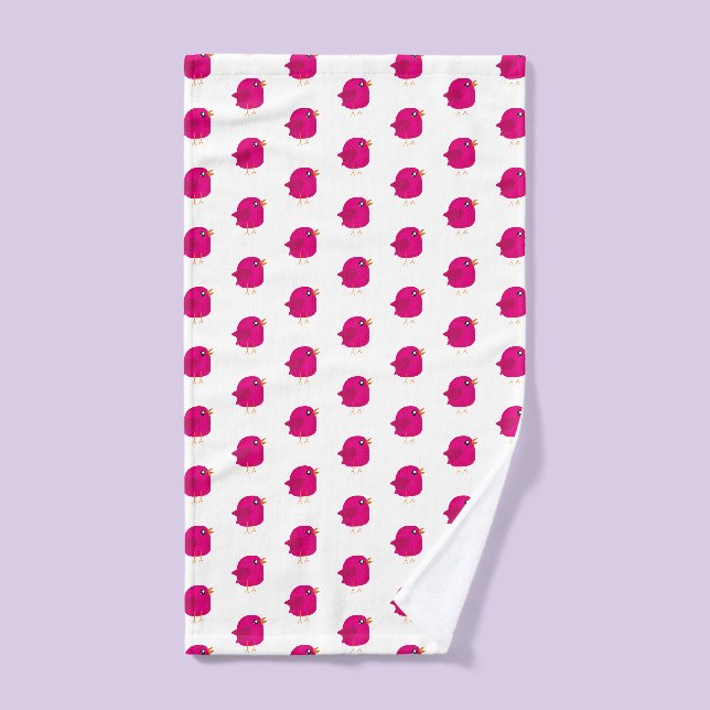 Kids cute birdy  hand towel  (Hand Towel)